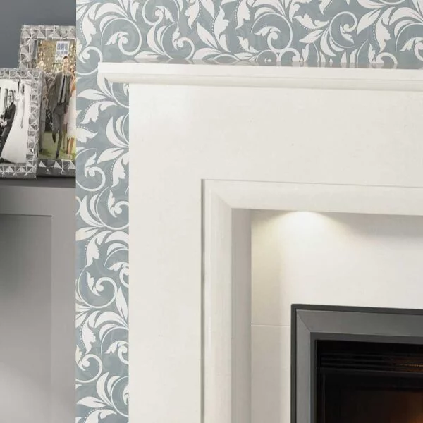 Roesia Fireplace - detailed view Roesia Fireplace detailed view