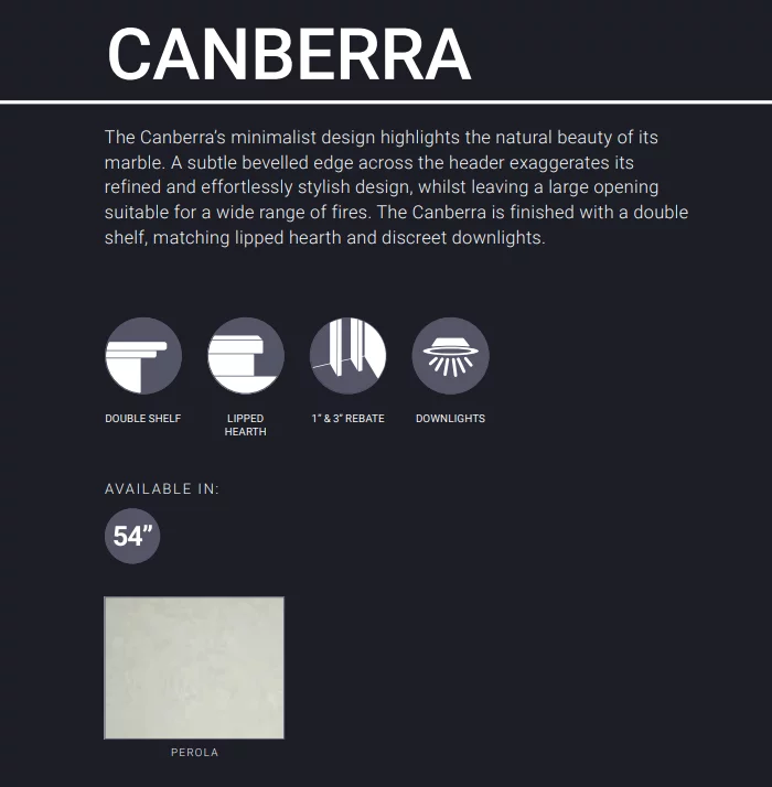 Canberra dimensions