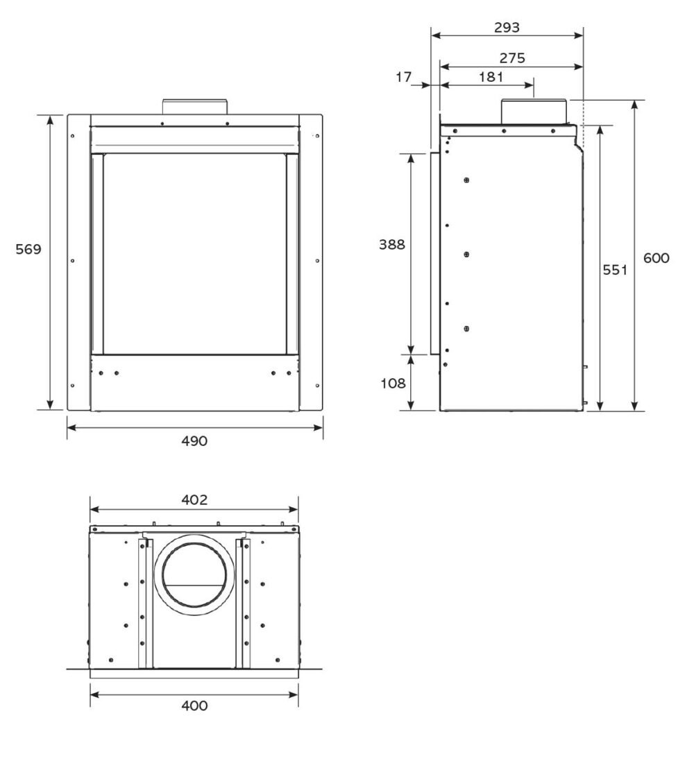Riva2 400 dimensions