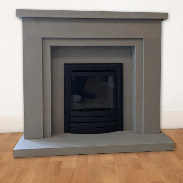 Melford in Spanish limestone | Fires & Fireplaces | Derby