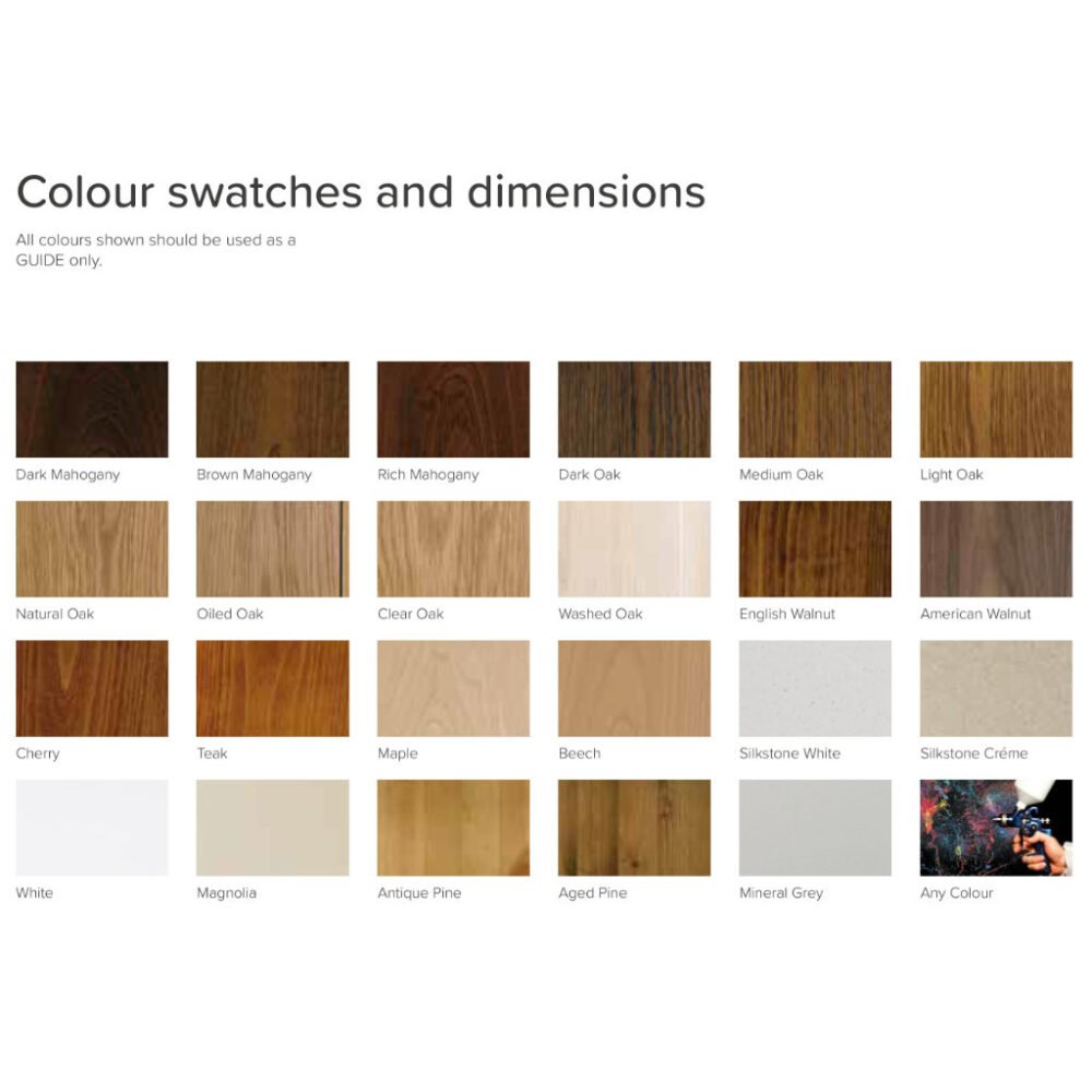 Trent colour swatches