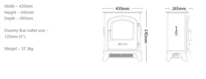 Serrano Electric Stove