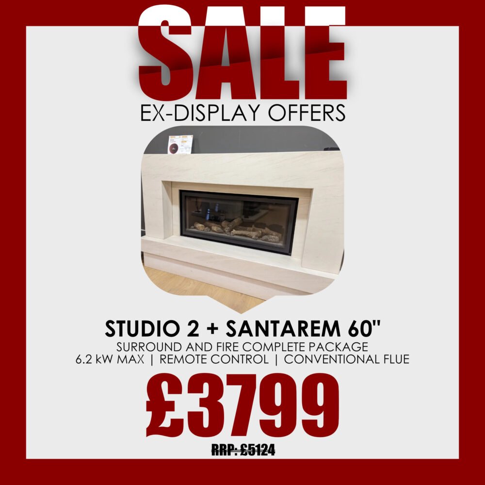 Gazco Studio 2 + Santarem surround ex-display