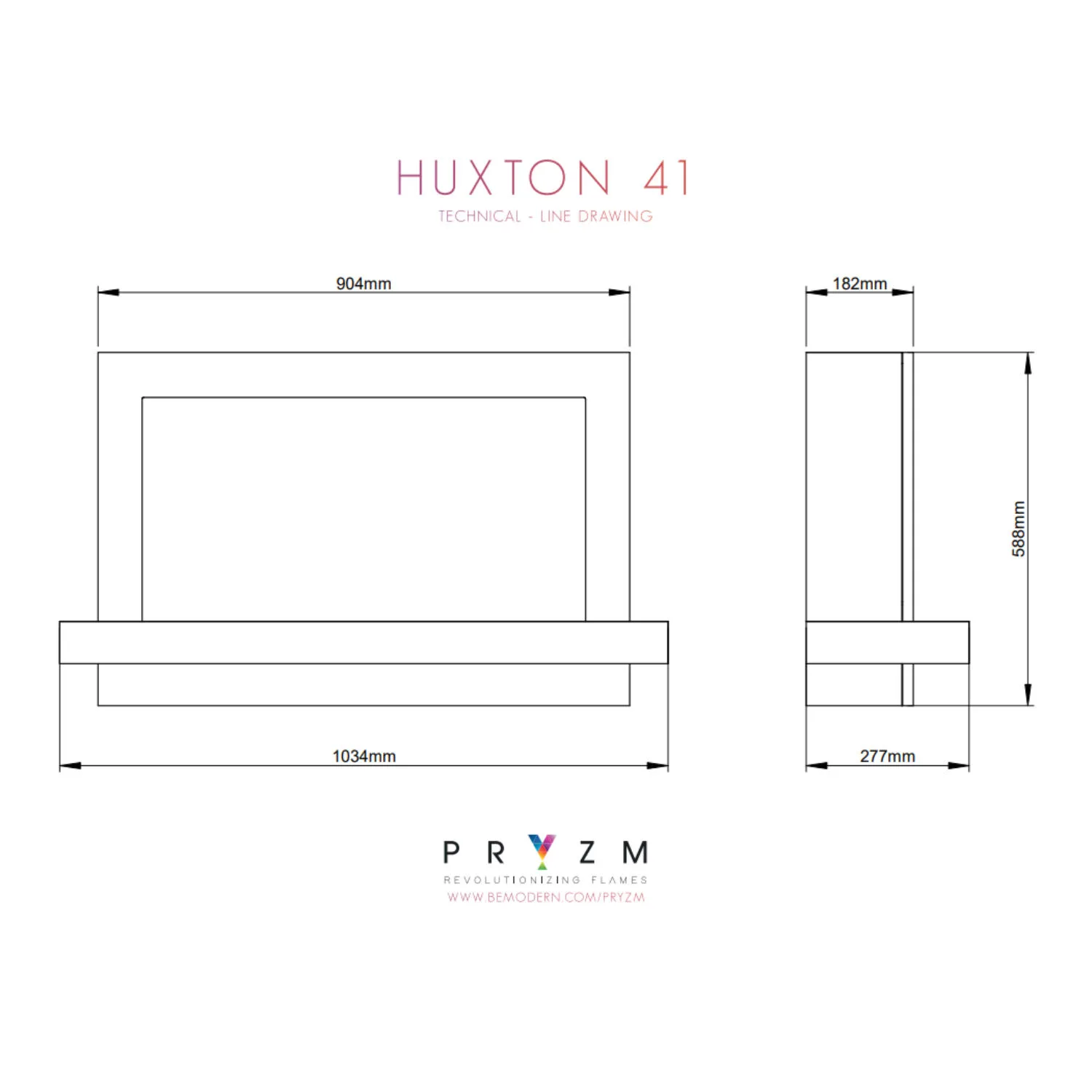 Huxton dimensions