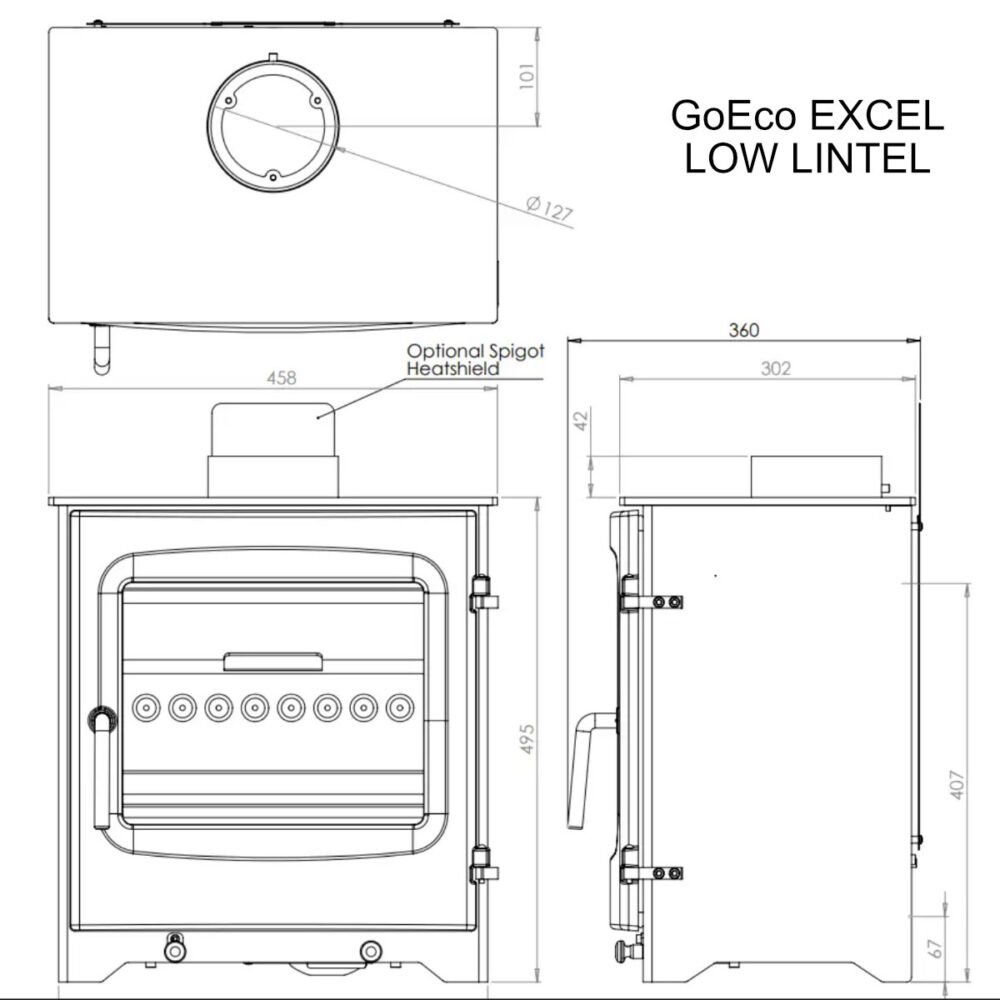 GoEco Excel Low Lintel dimensions