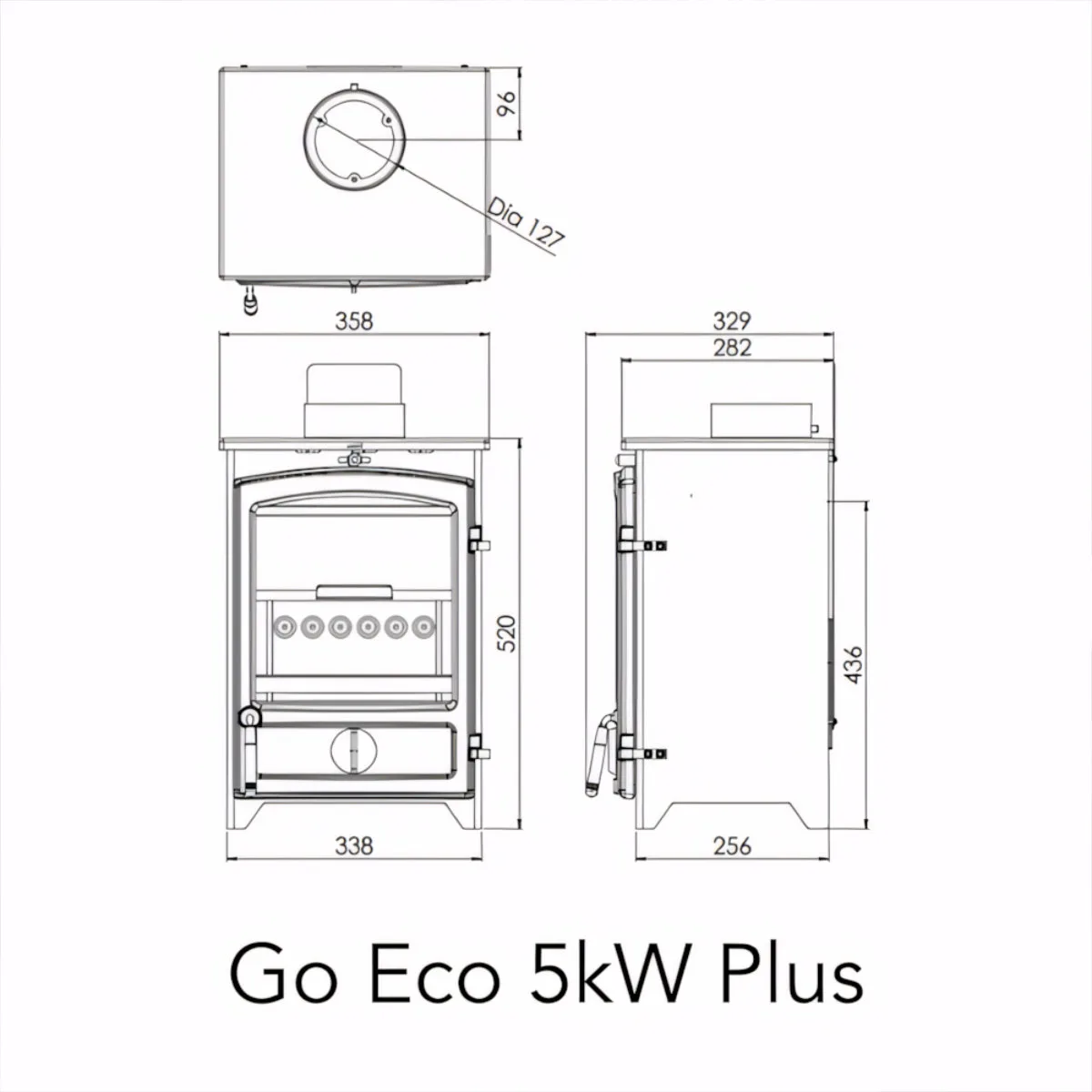 GoEco Plus standard dimensions