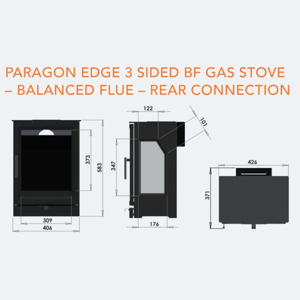 Paragon Edge BF 3-sided