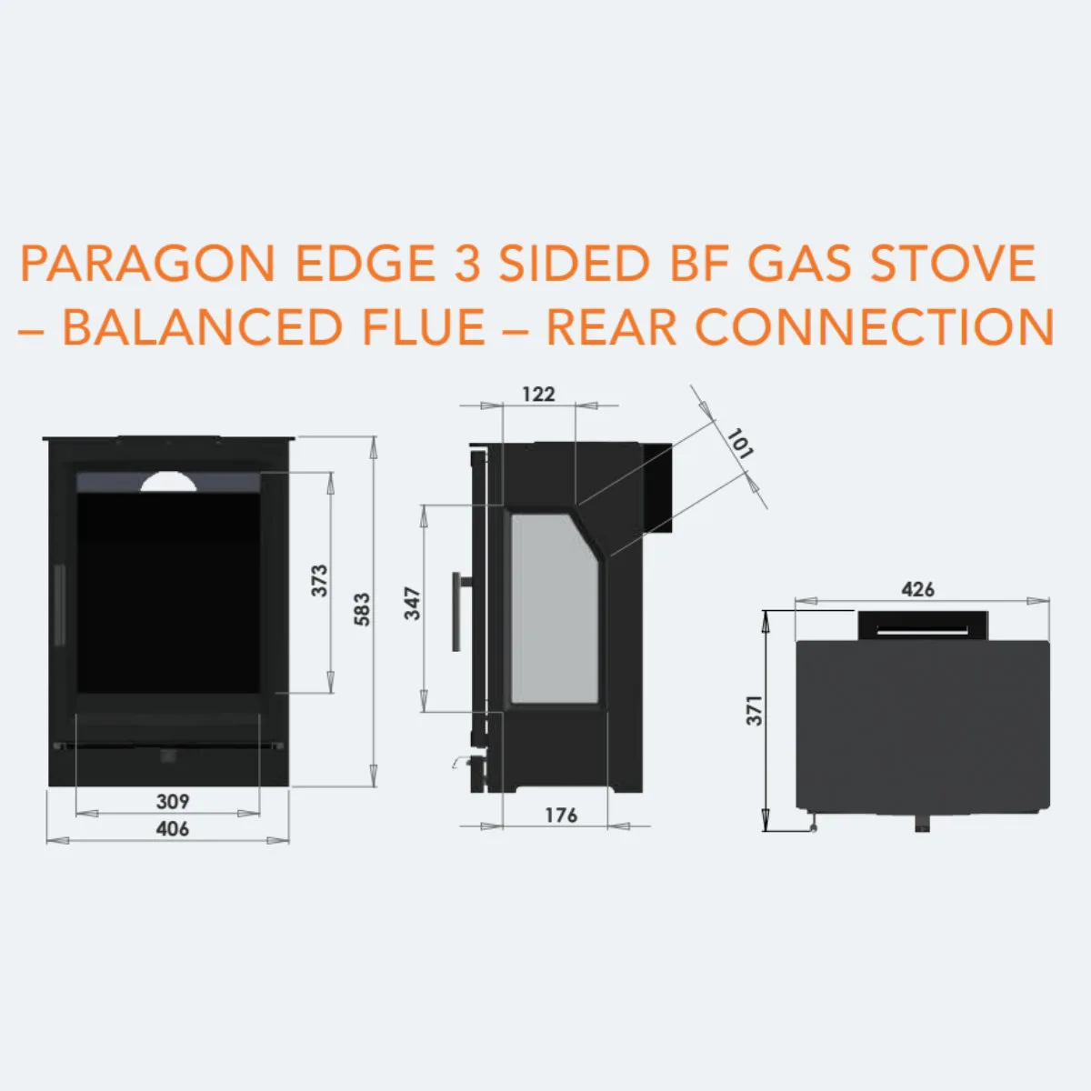 Paragon Edge BF 3 sided