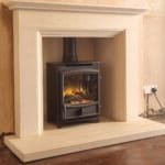 C&J Electric Stove with Curved Door