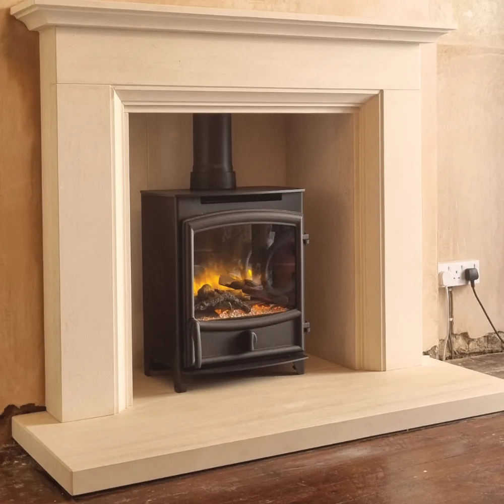 C&J Electric Stove with Curved Door