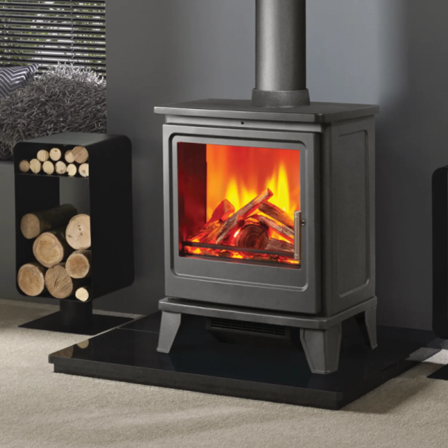 Blackthorn Electric Stove Grey