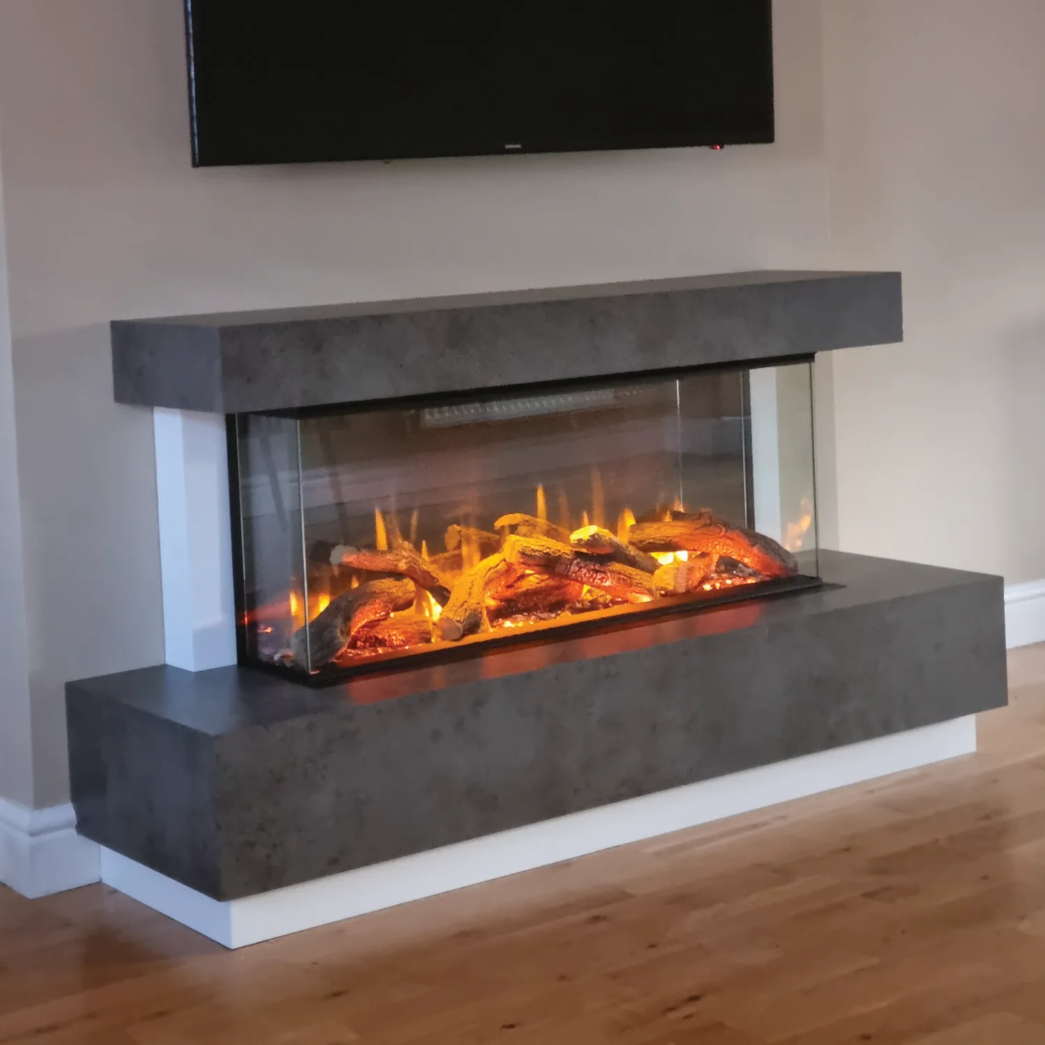 Cento Floor Standing Suite Finished Installation