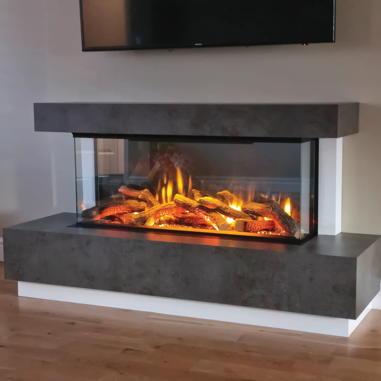 Cento Floor Standing Suite Finished Installation