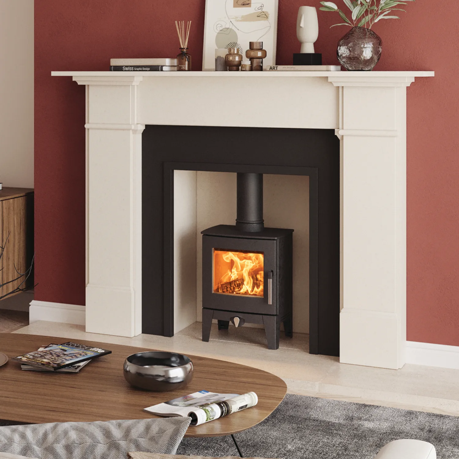 Stovax Futura 4 Wood burning
