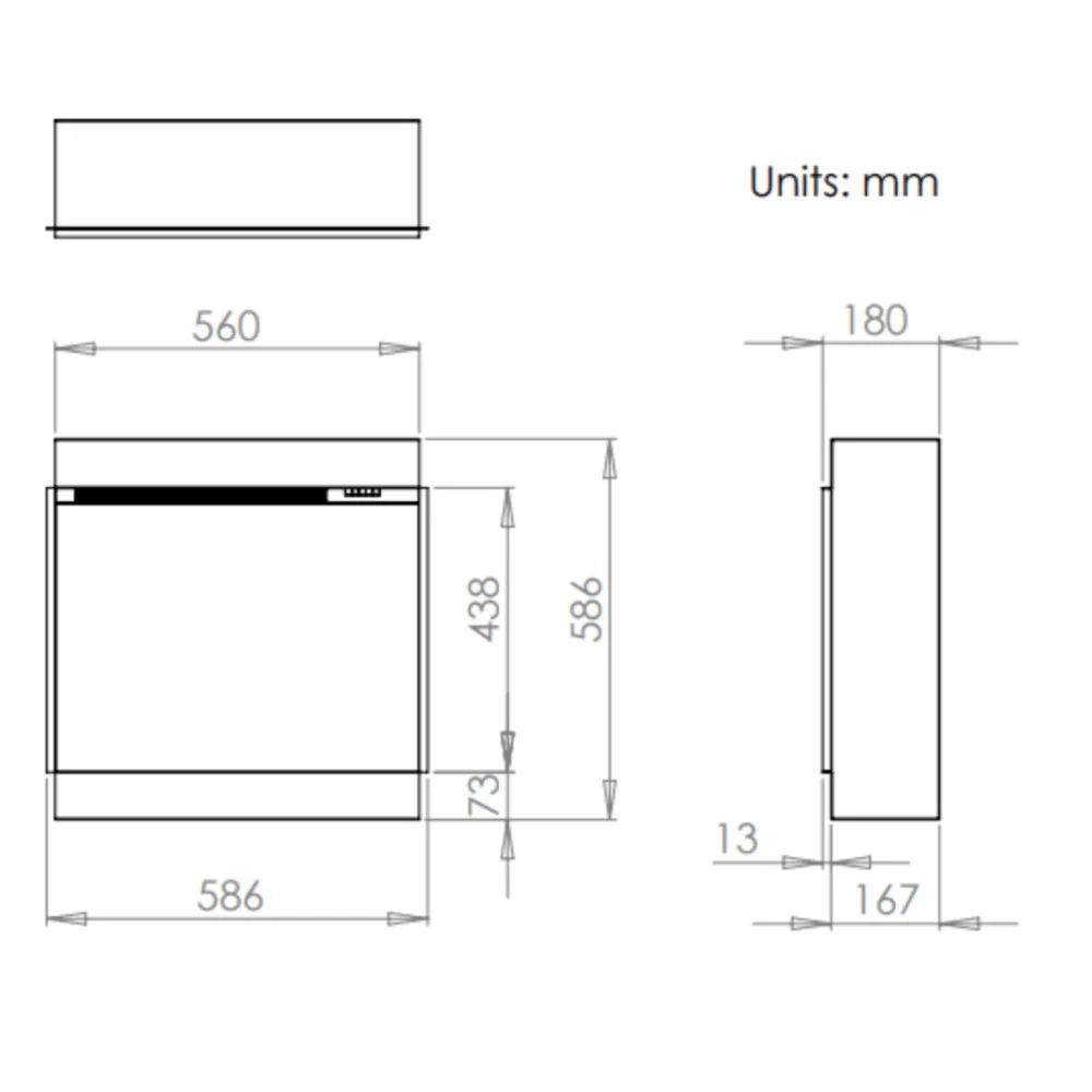 IRange i560 dimensions