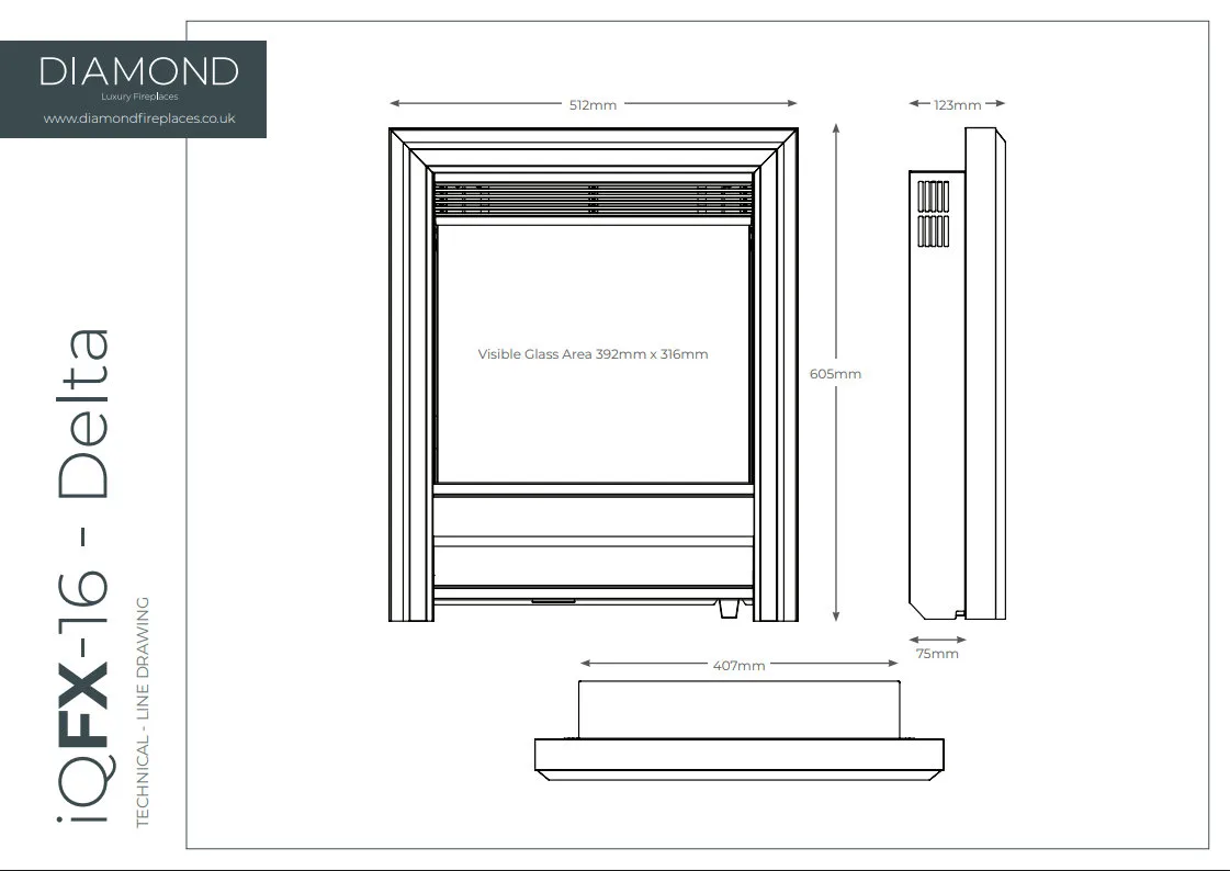 IQFX 16" Delta Trim