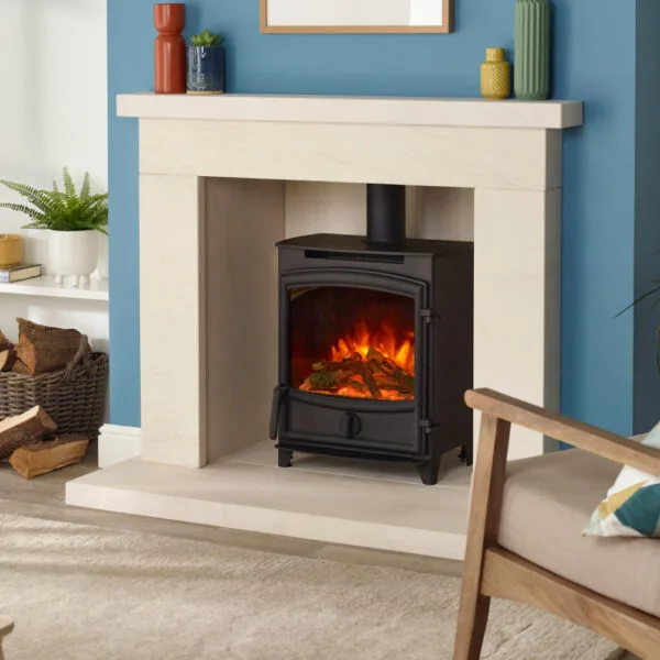 Ecoflame 3D Stove Curved 2